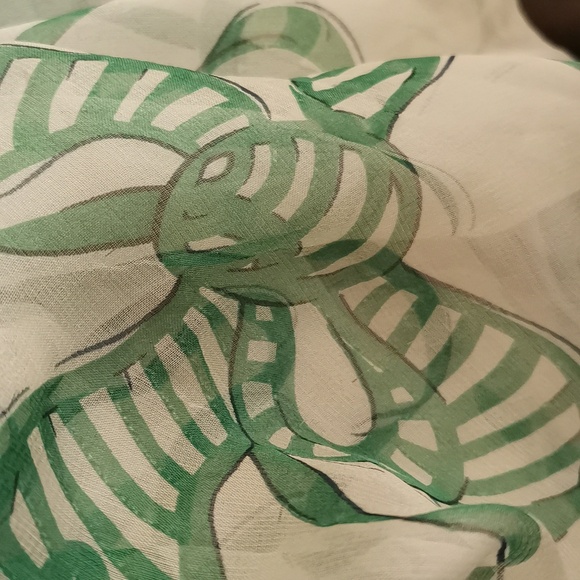 Nina Ricci Vintage Silk Scarf - Picture 9 of 9